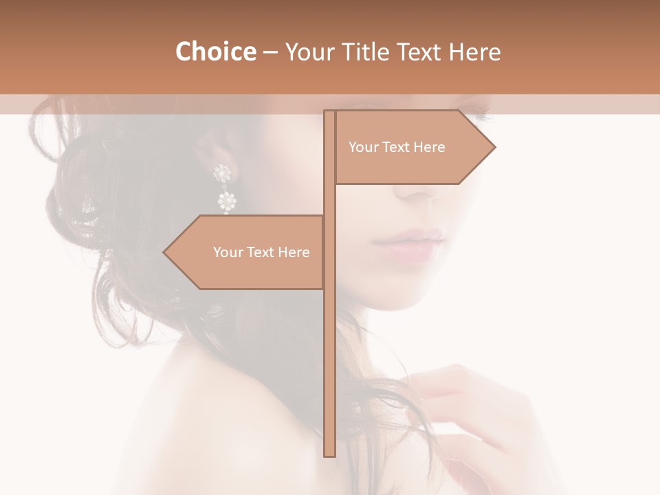 Makeup Precious Face PowerPoint Template