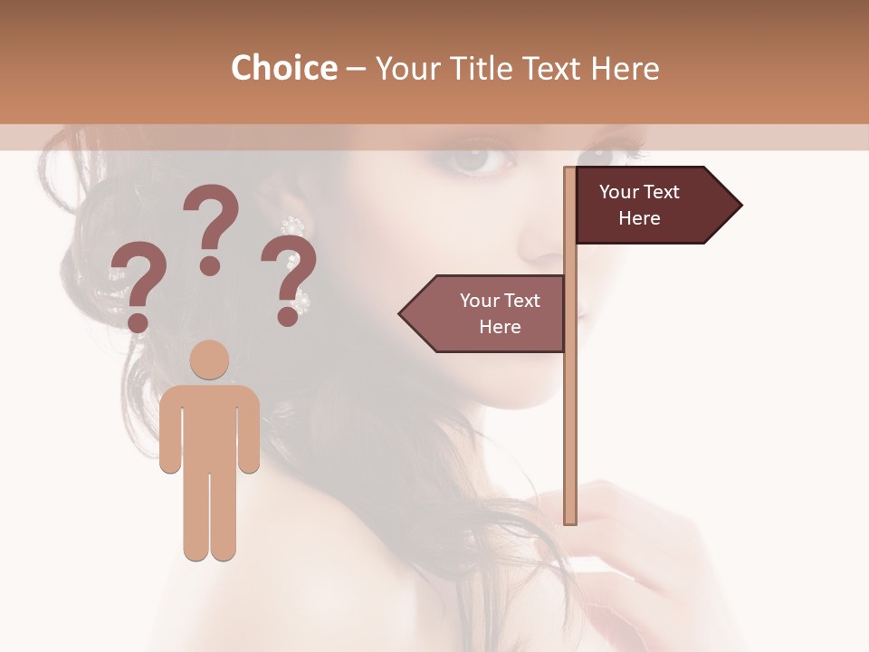 Makeup Precious Face PowerPoint Template