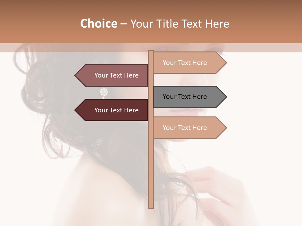 Makeup Precious Face PowerPoint Template