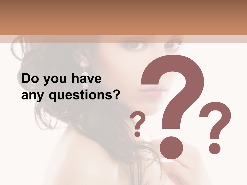 Makeup Precious Face PowerPoint Template