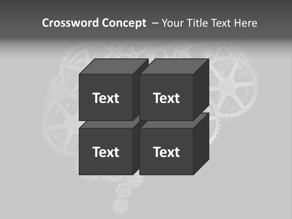 Contemplation Cognitive Problem PowerPoint Template