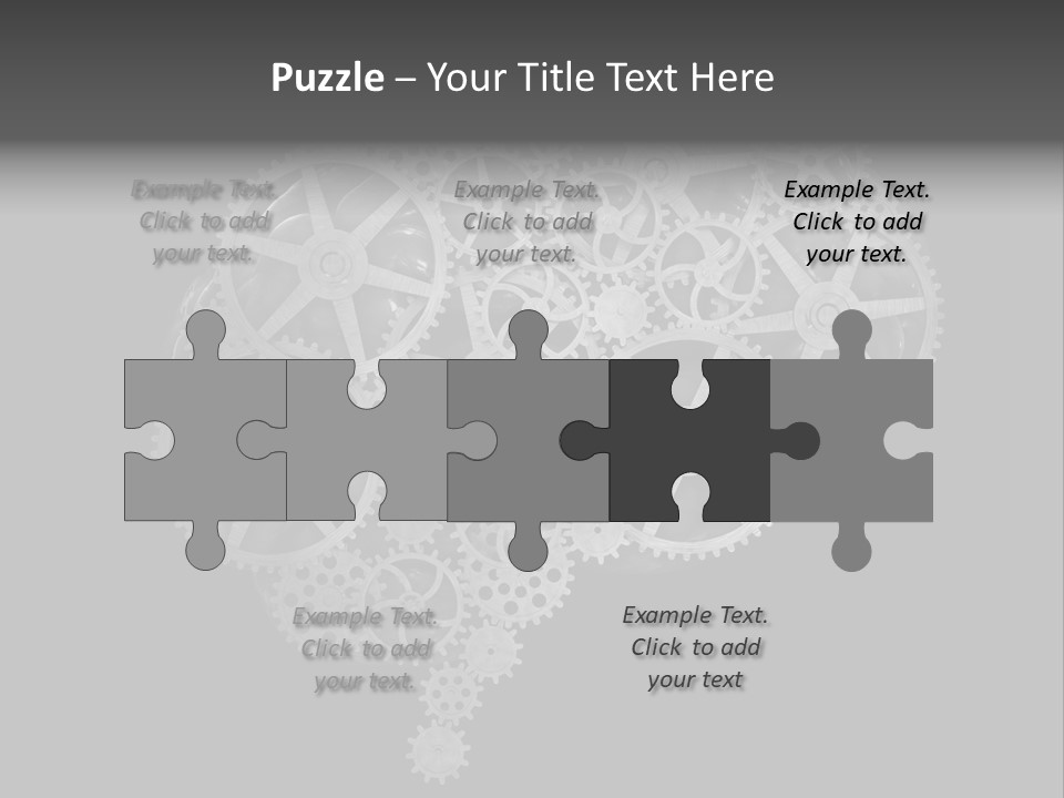 Contemplation Cognitive Problem PowerPoint Template