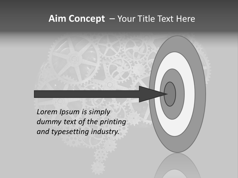 Contemplation Cognitive Problem PowerPoint Template