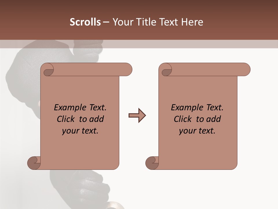 Safe Burglar House PowerPoint Template