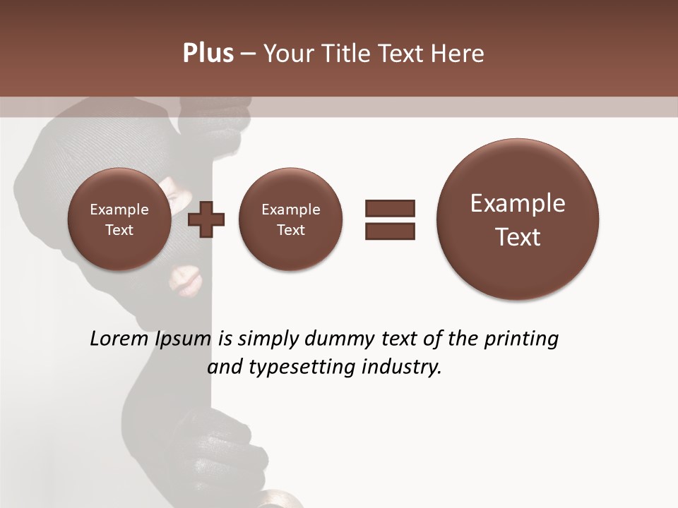 Safe Burglar House PowerPoint Template