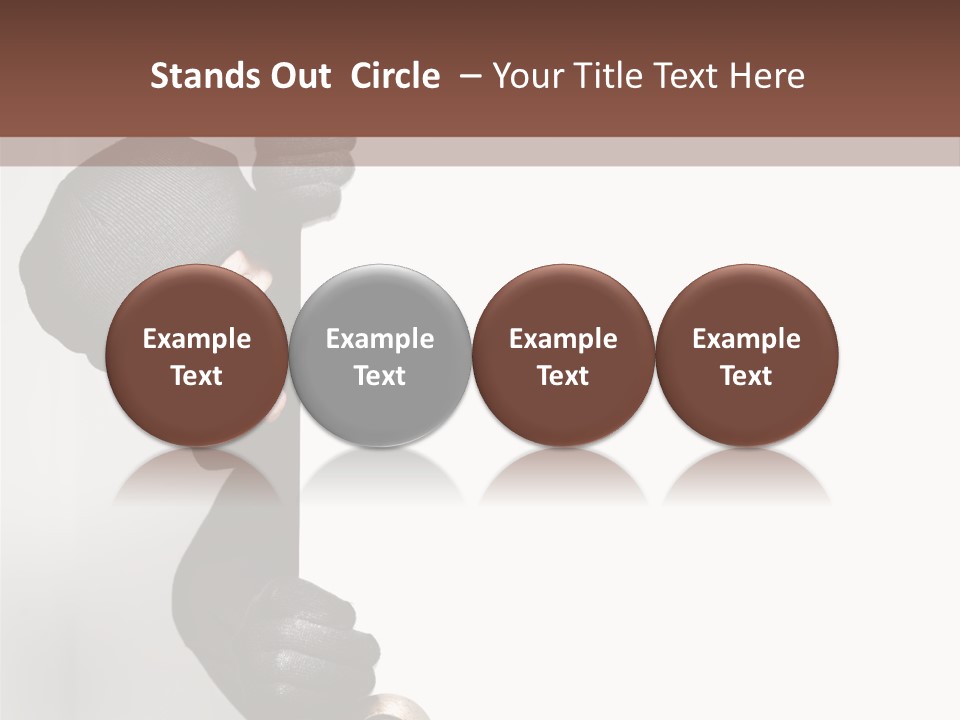 Safe Burglar House PowerPoint Template