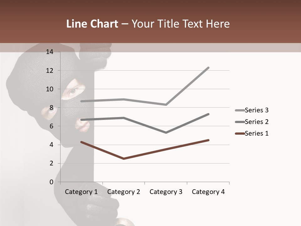 Safe Burglar House PowerPoint Template