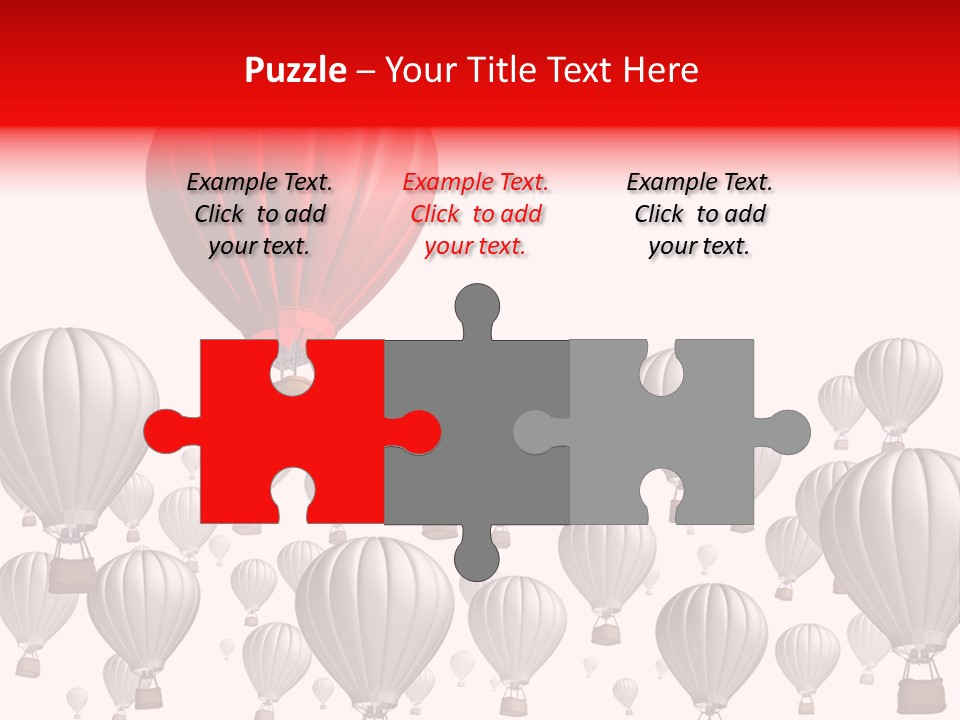 White Tourism Single Object PowerPoint Template