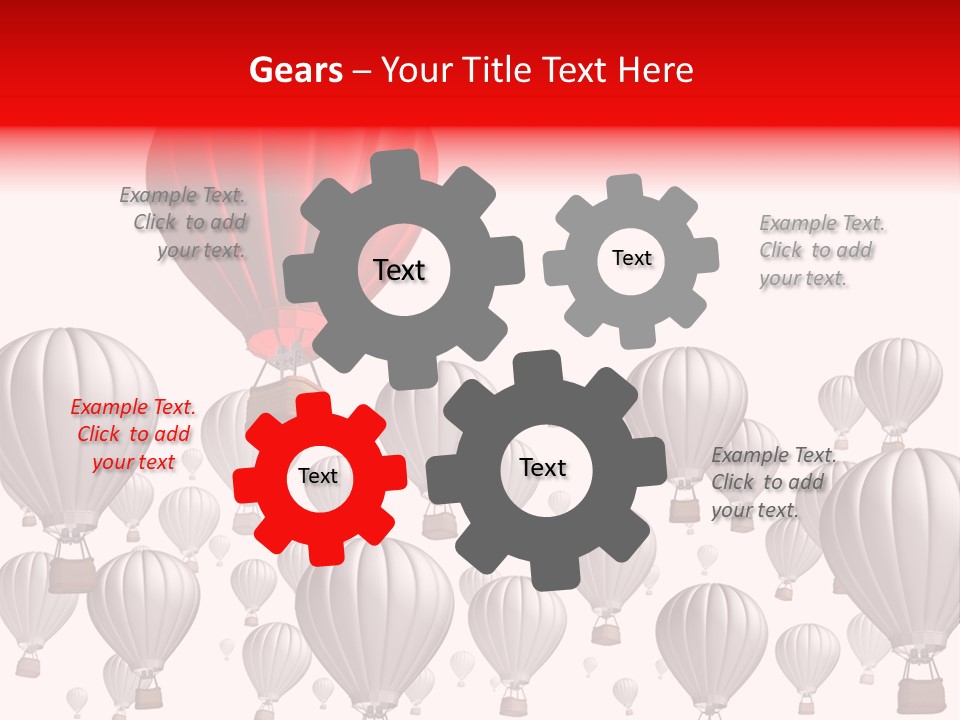 White Tourism Single Object PowerPoint Template