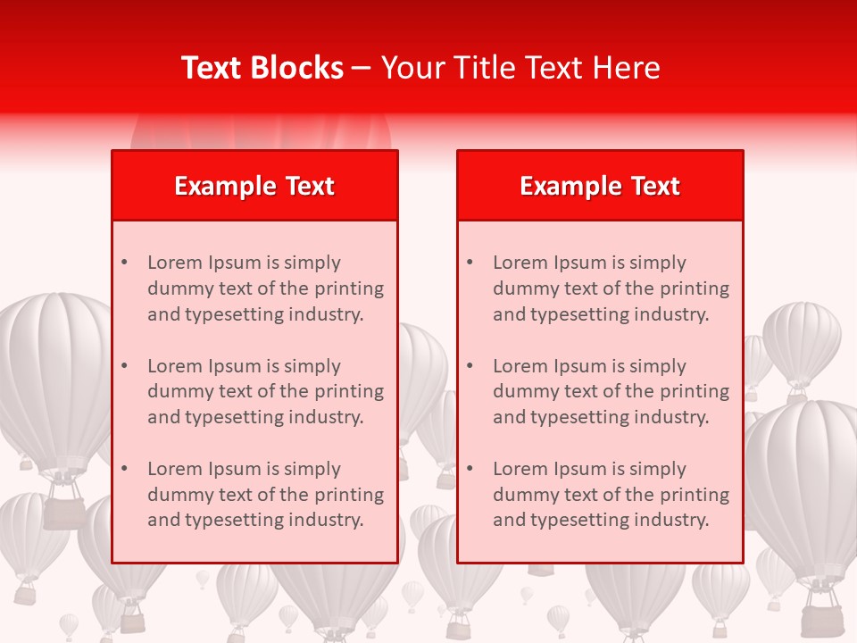 White Tourism Single Object PowerPoint Template