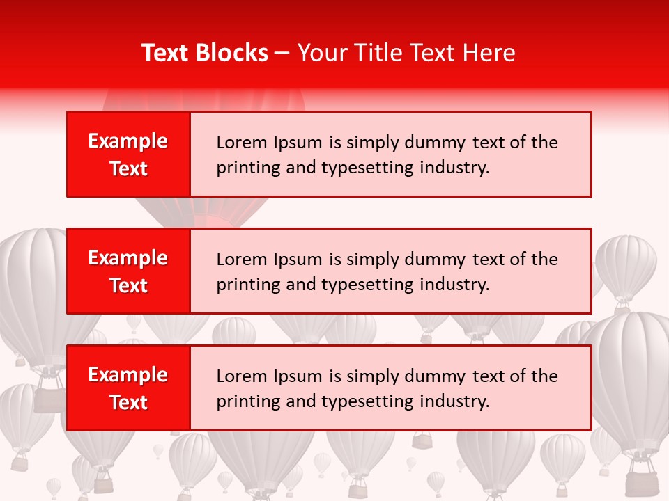 White Tourism Single Object PowerPoint Template