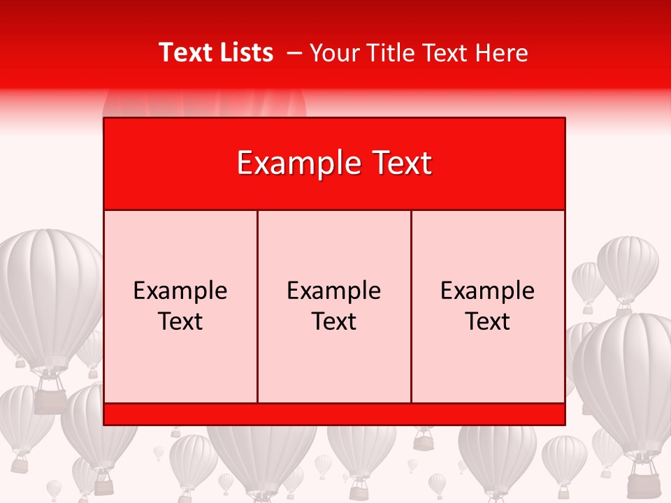 White Tourism Single Object PowerPoint Template