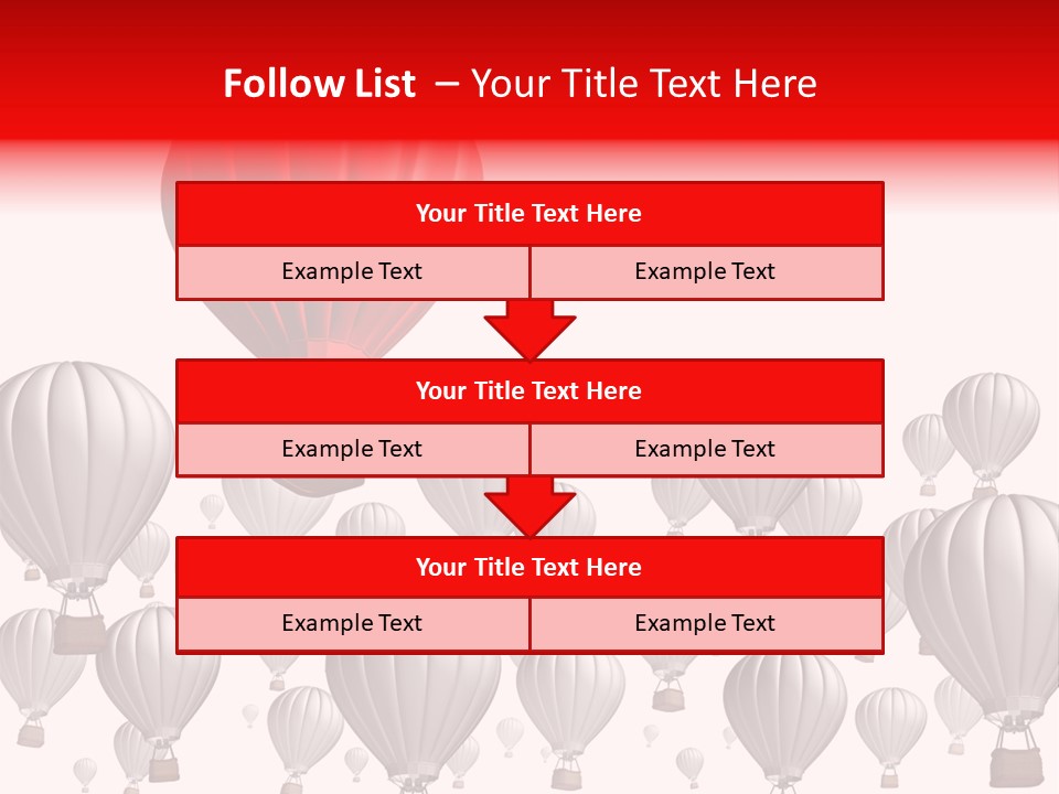 White Tourism Single Object PowerPoint Template