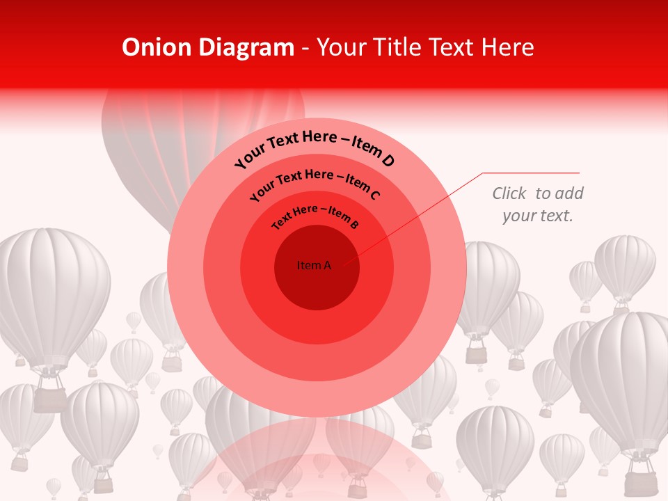 White Tourism Single Object PowerPoint Template