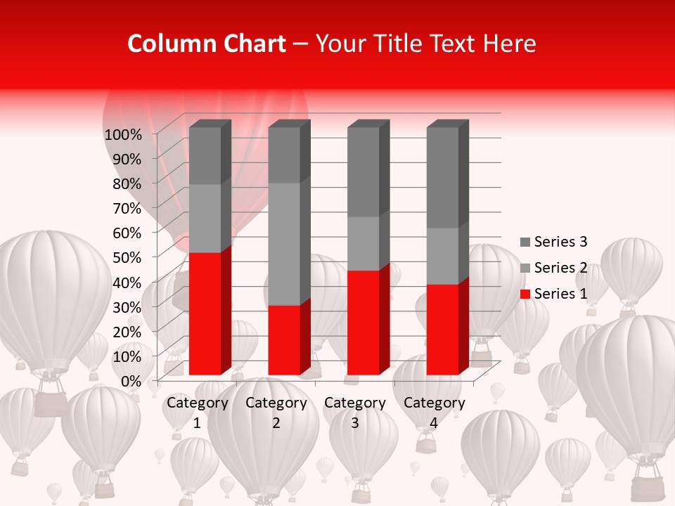 White Tourism Single Object PowerPoint Template