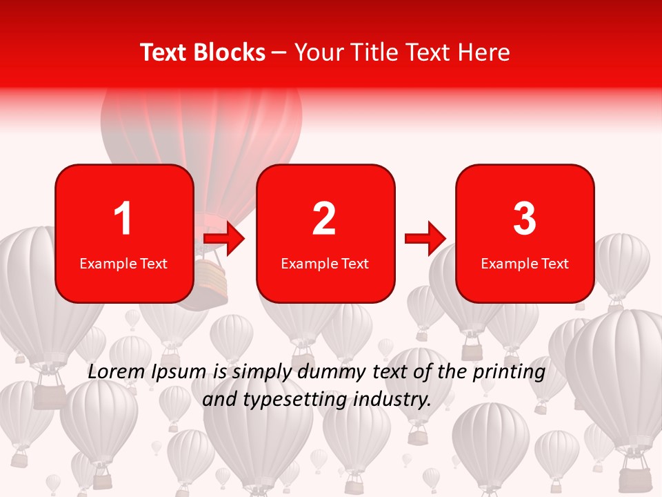 White Tourism Single Object PowerPoint Template