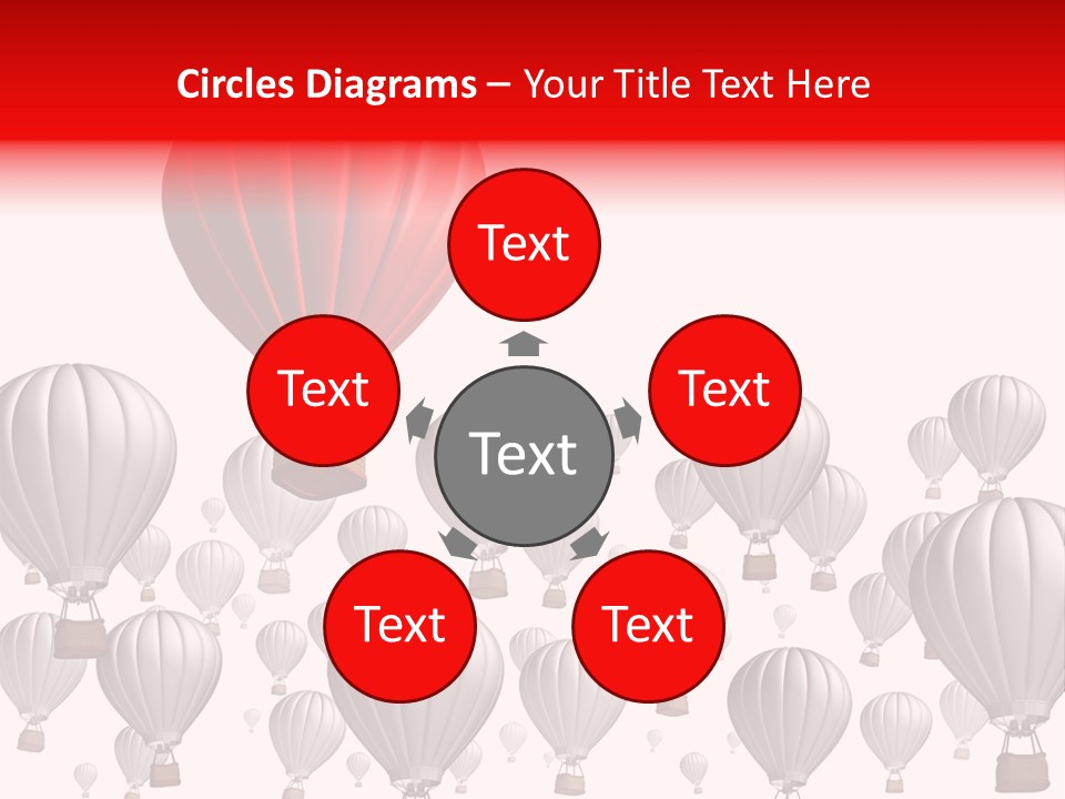 White Tourism Single Object PowerPoint Template