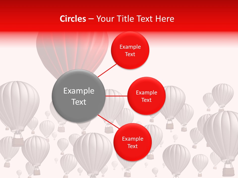 White Tourism Single Object PowerPoint Template