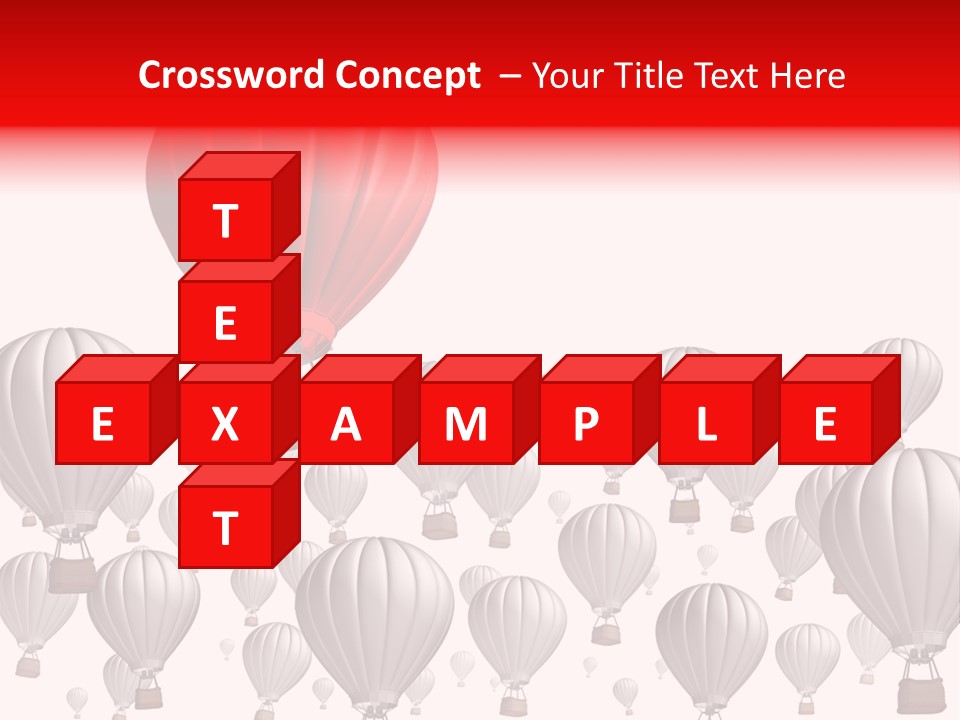 White Tourism Single Object PowerPoint Template