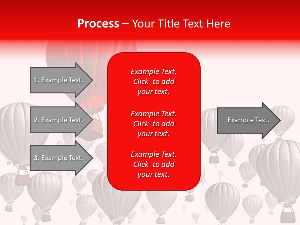 White Tourism Single Object PowerPoint Template