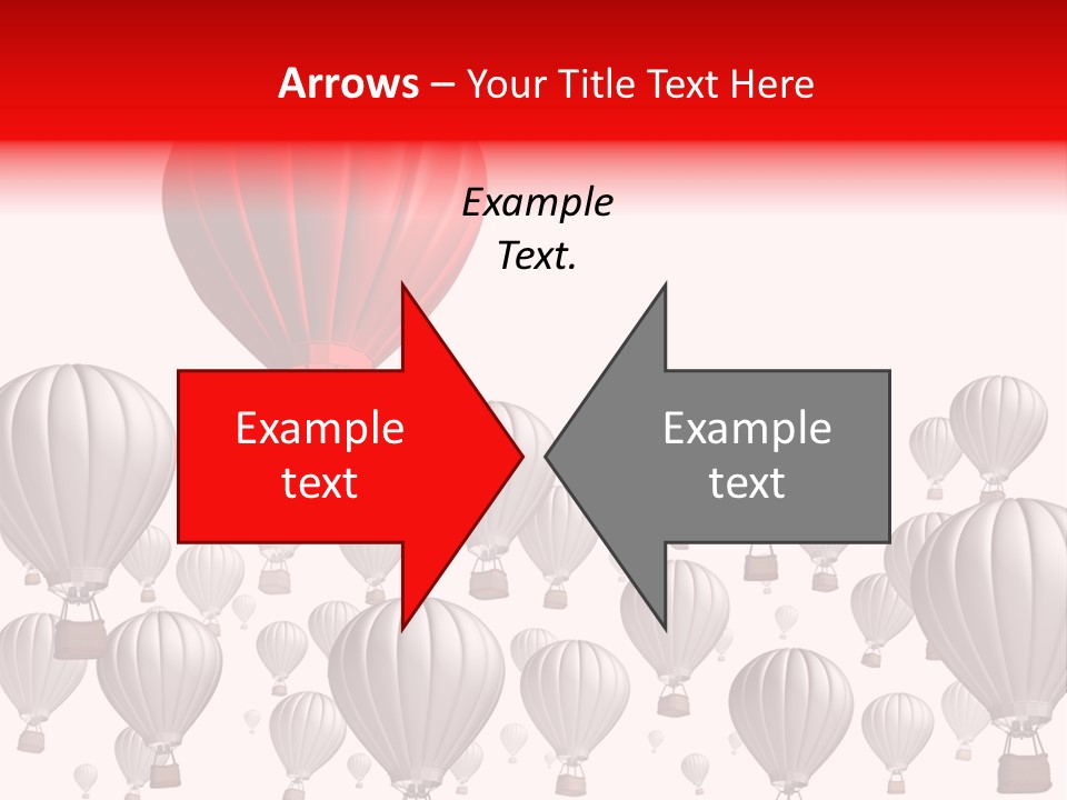 White Tourism Single Object PowerPoint Template