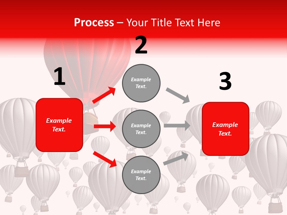 White Tourism Single Object PowerPoint Template