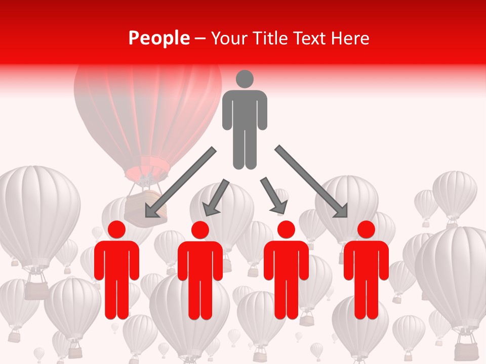 White Tourism Single Object PowerPoint Template