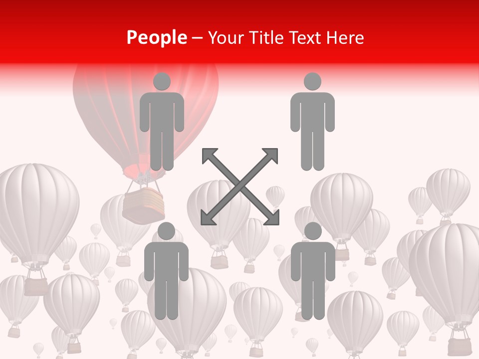 White Tourism Single Object PowerPoint Template