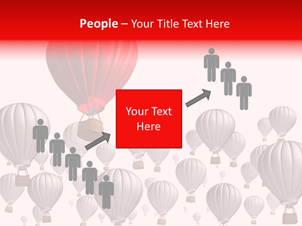 White Tourism Single Object PowerPoint Template