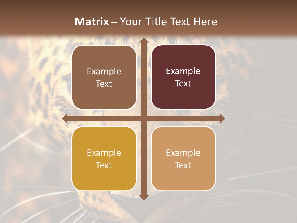 Wildlife Eye Hunter PowerPoint Template