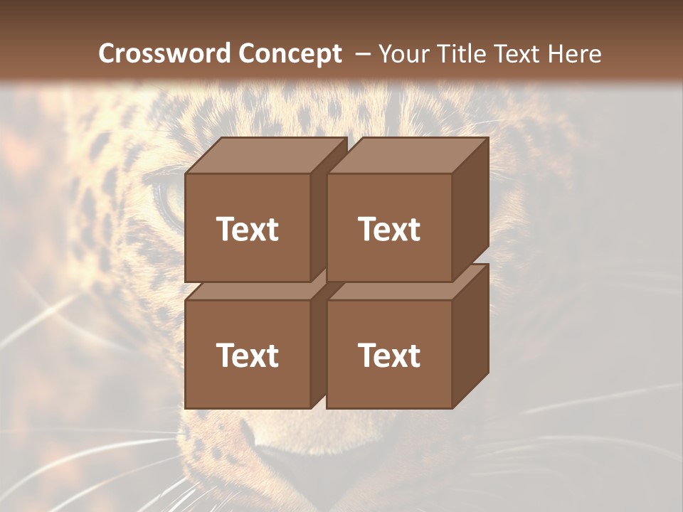 Wildlife Eye Hunter PowerPoint Template