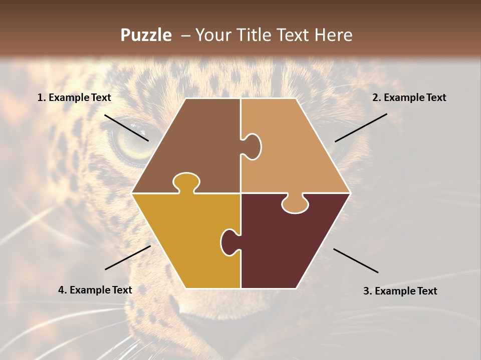 Wildlife Eye Hunter PowerPoint Template