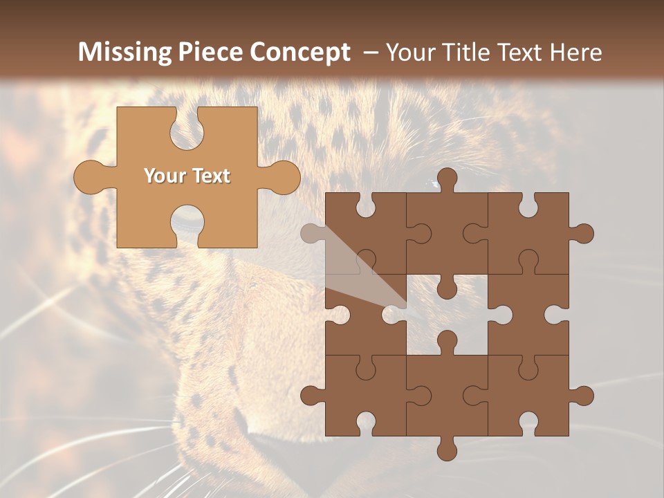 Wildlife Eye Hunter PowerPoint Template