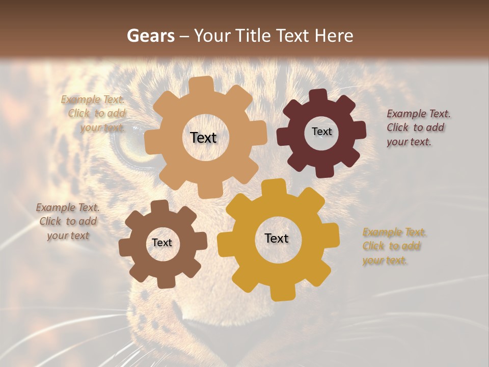 Wildlife Eye Hunter PowerPoint Template