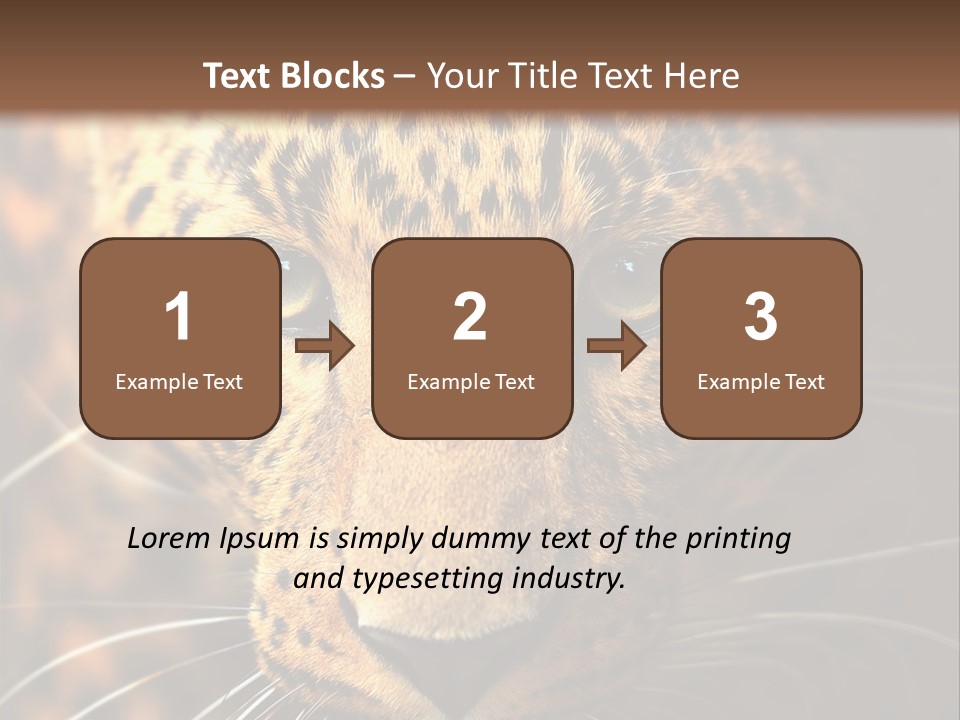 Wildlife Eye Hunter PowerPoint Template