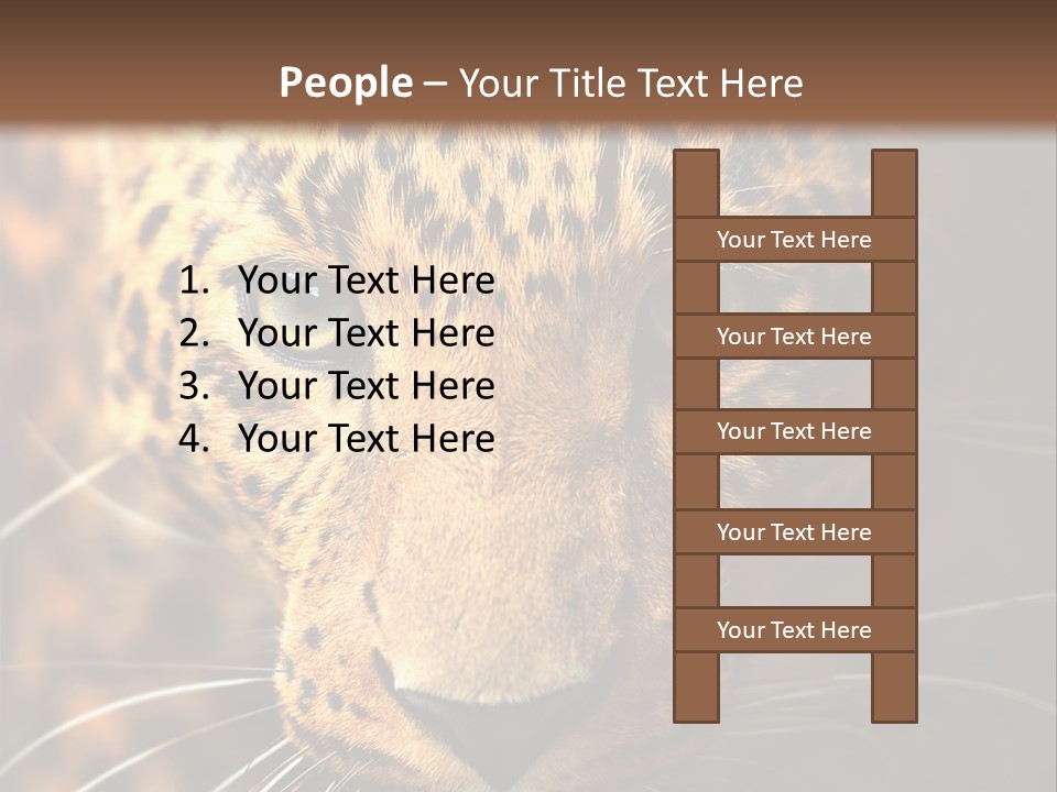Wildlife Eye Hunter PowerPoint Template
