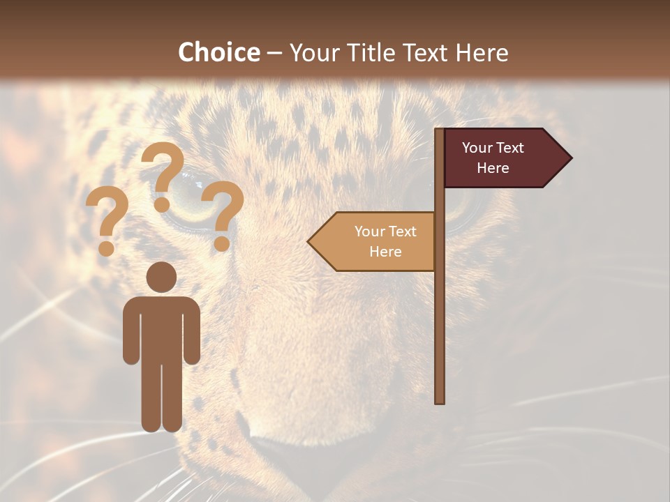 Wildlife Eye Hunter PowerPoint Template