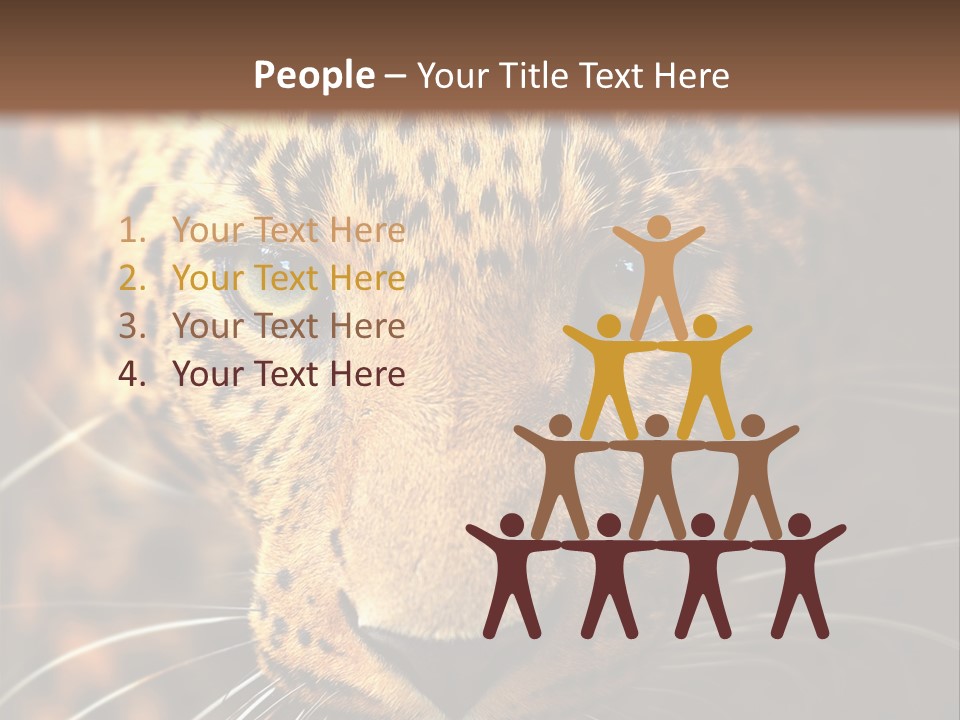 Wildlife Eye Hunter PowerPoint Template