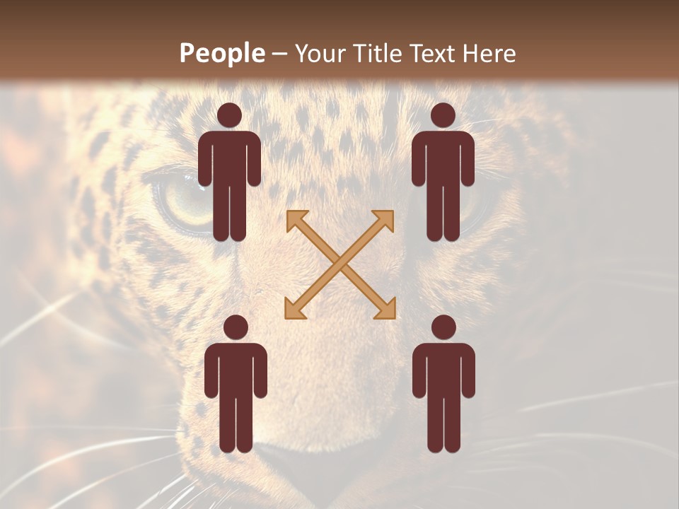 Wildlife Eye Hunter PowerPoint Template