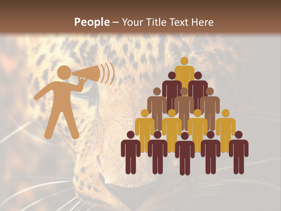 Wildlife Eye Hunter PowerPoint Template
