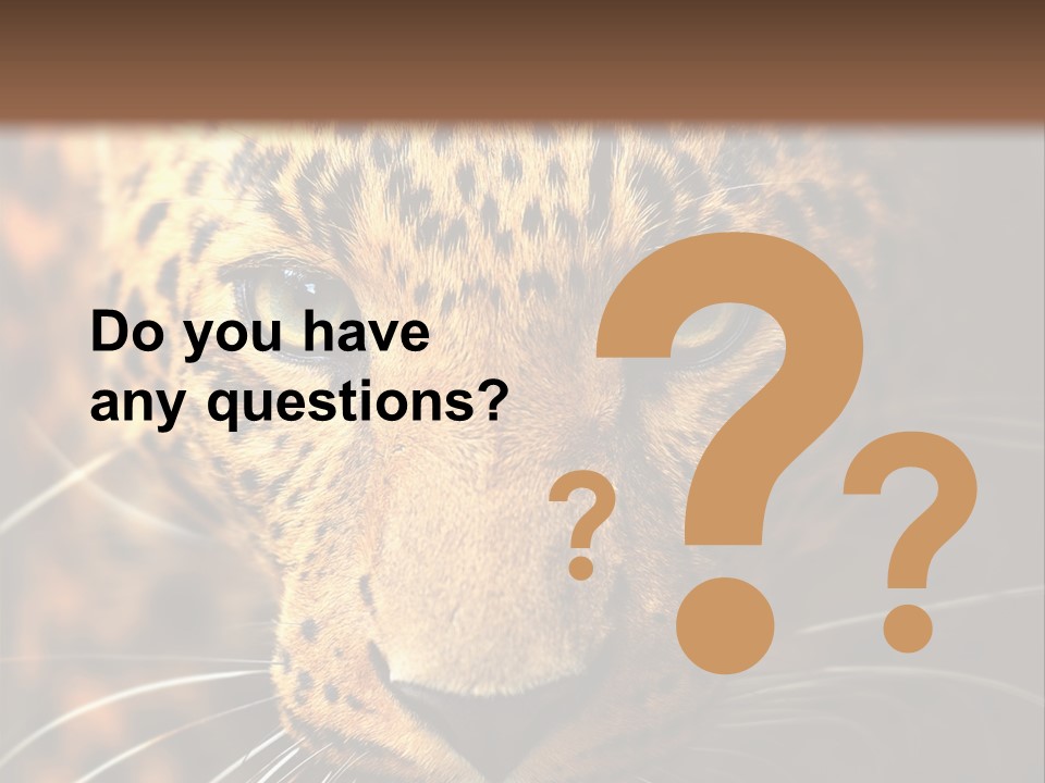 Wildlife Eye Hunter PowerPoint Template