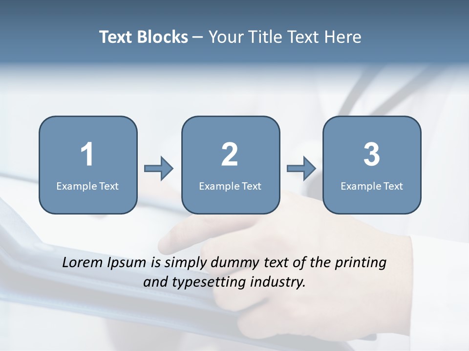 Professional Medical Lifestyle PowerPoint Template