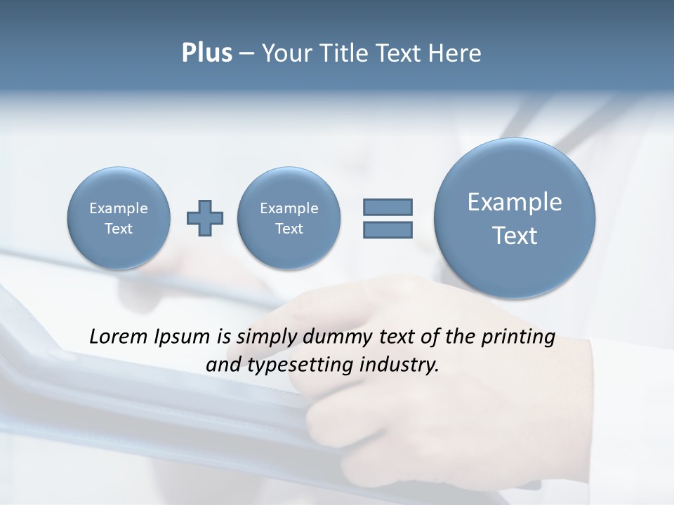 Professional Medical Lifestyle PowerPoint Template