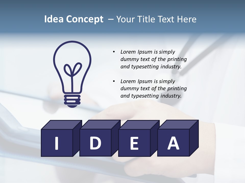 Professional Medical Lifestyle PowerPoint Template