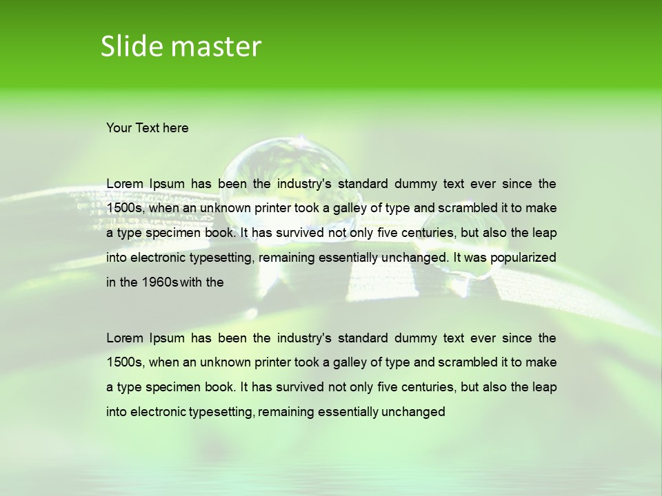 Liquid Backgrounds Area PowerPoint Template