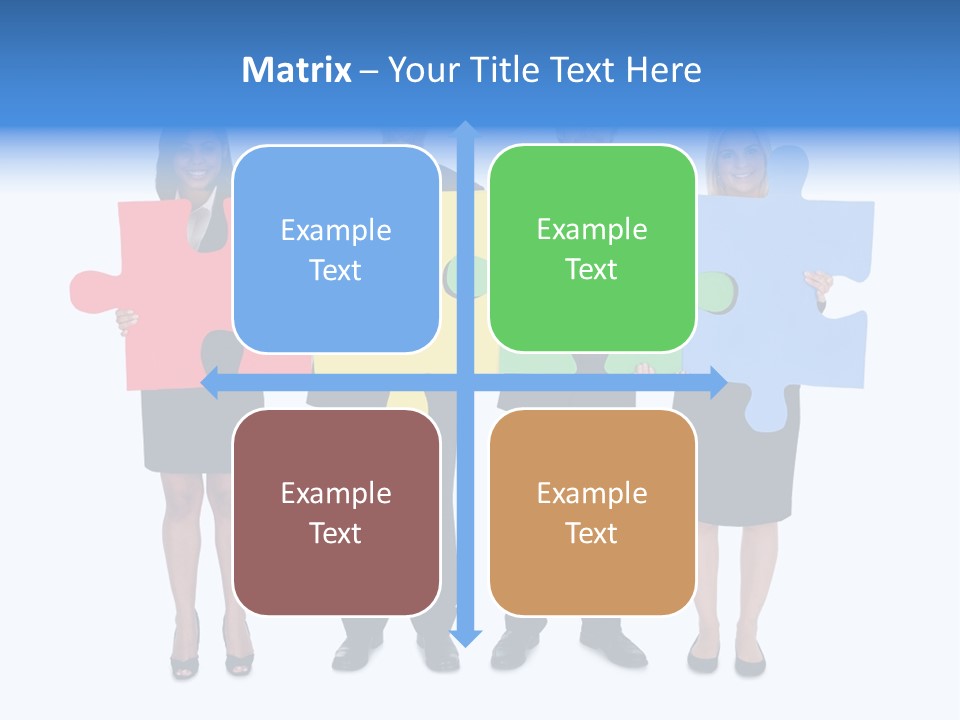 Together Looking Human PowerPoint Template