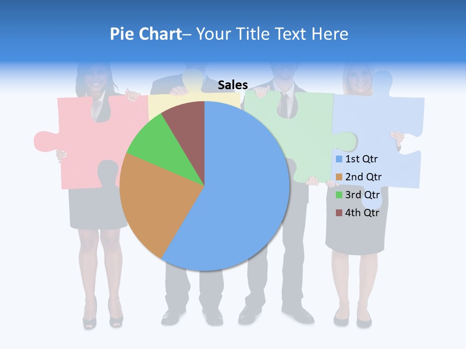 Together Looking Human PowerPoint Template