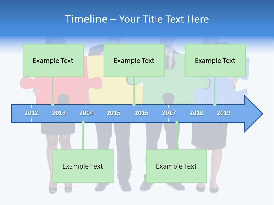 Together Looking Human PowerPoint Template