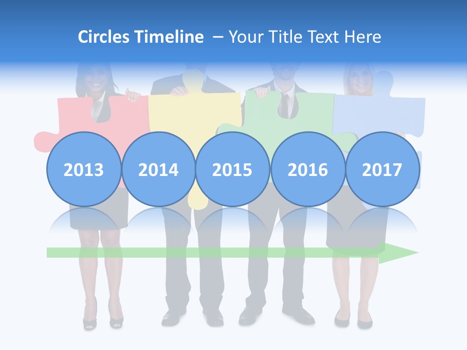 Together Looking Human PowerPoint Template