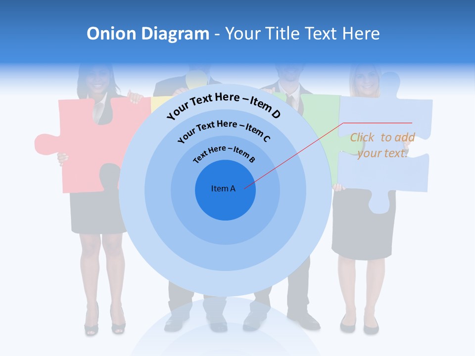 Together Looking Human PowerPoint Template